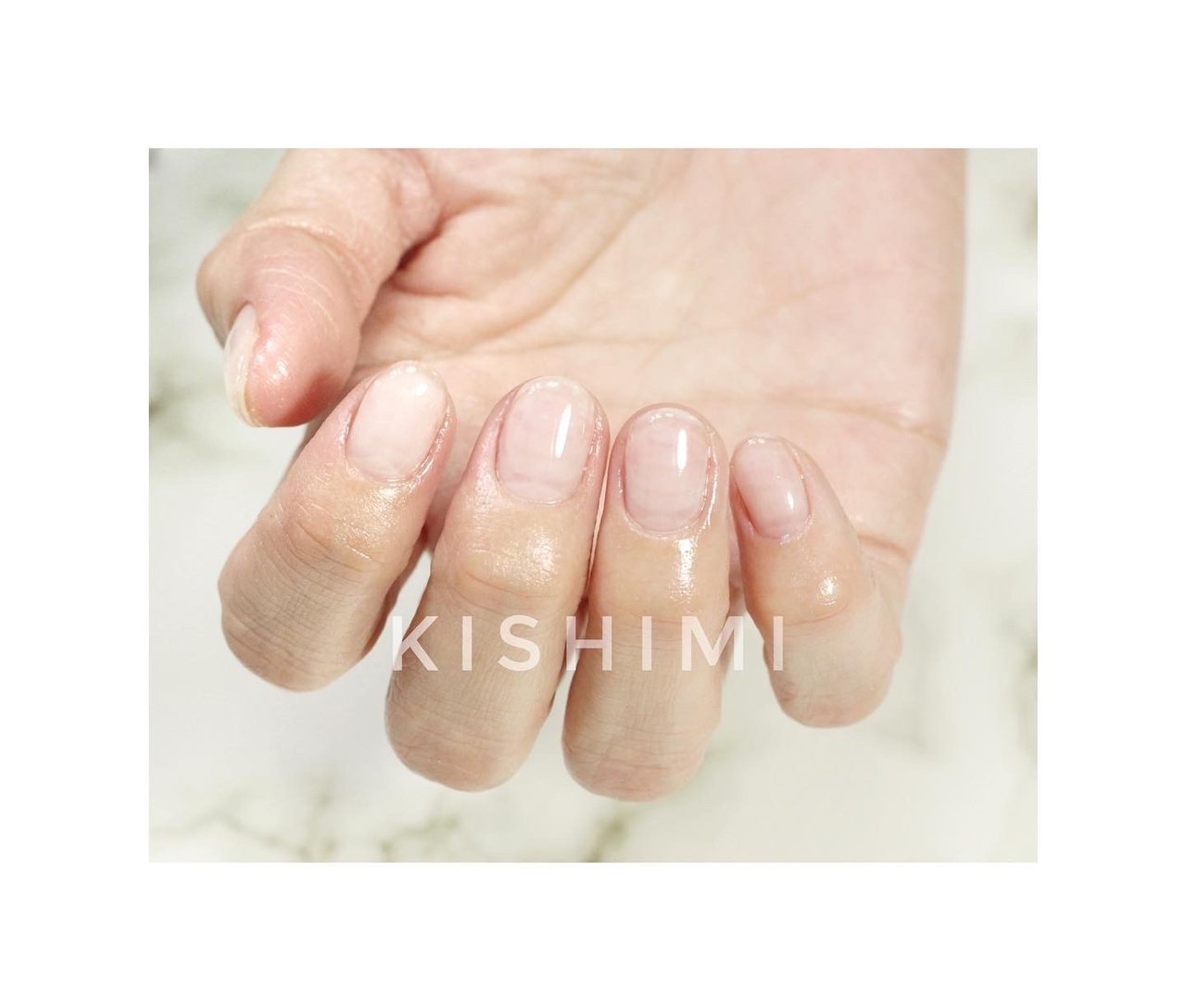 オールシーズン ハンド シンプル ショート ジェルネイル Kishimiのネイルデザイン No ネイルブック