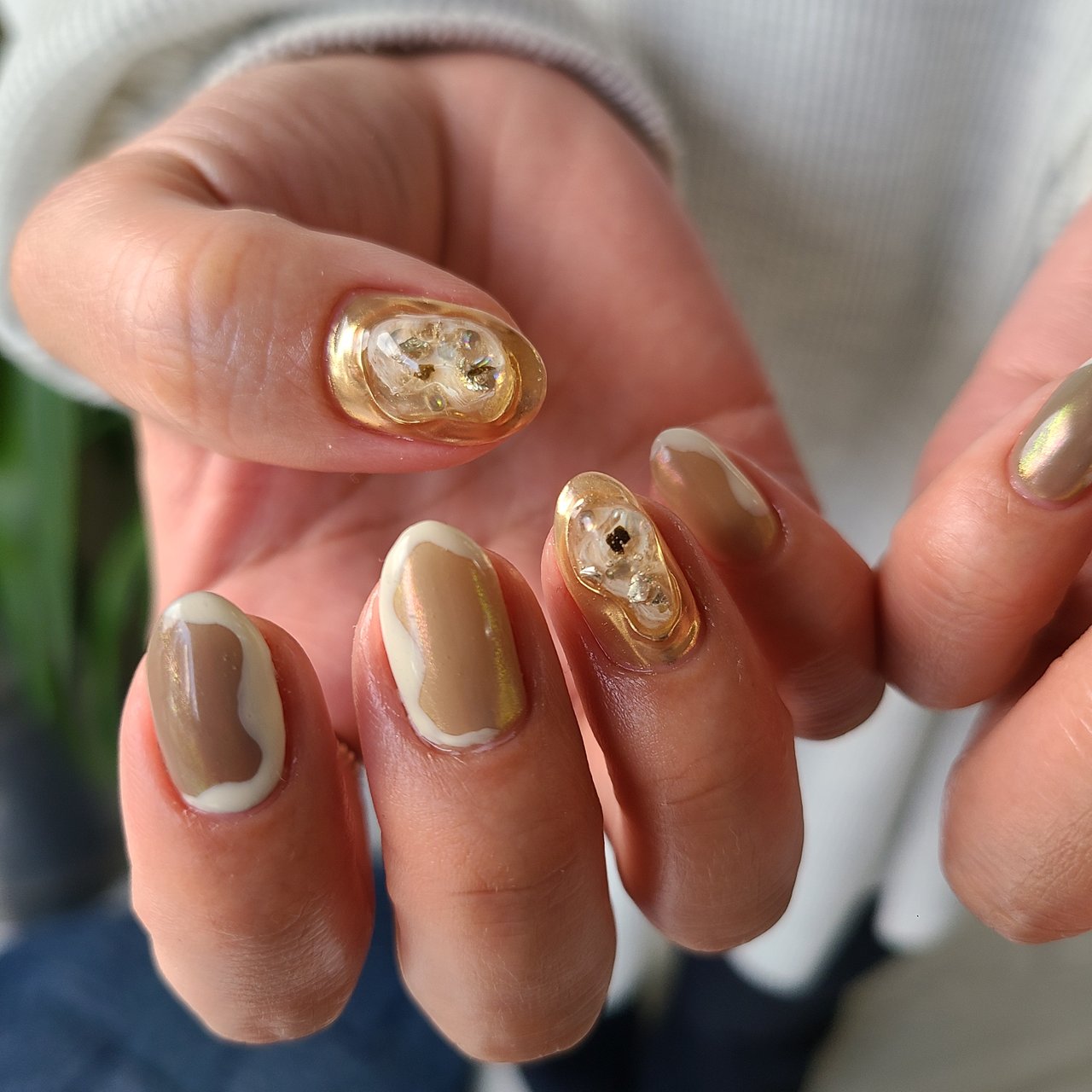 オールシーズン 旅行 デート 女子会 ハンド Nail Salon Chicoのネイルデザイン No ネイルブック