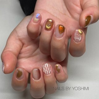 凸凹ネイルのネイルデザイン ネイルブック