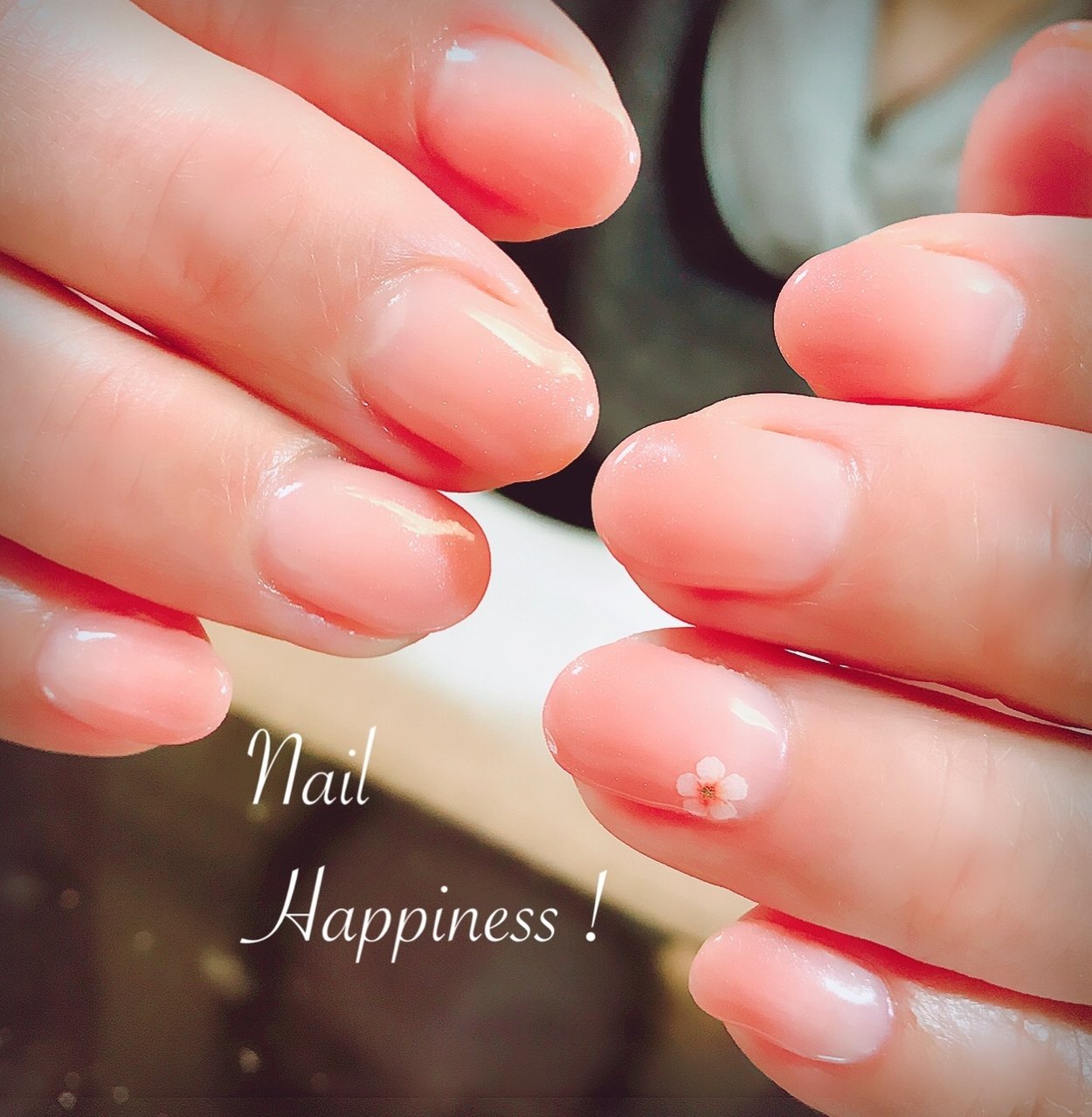 春 オフィス シンプル グラデーション ピンク Nail Happiness ネイルハピネス ささきまきのネイル デザイン No ネイルブック