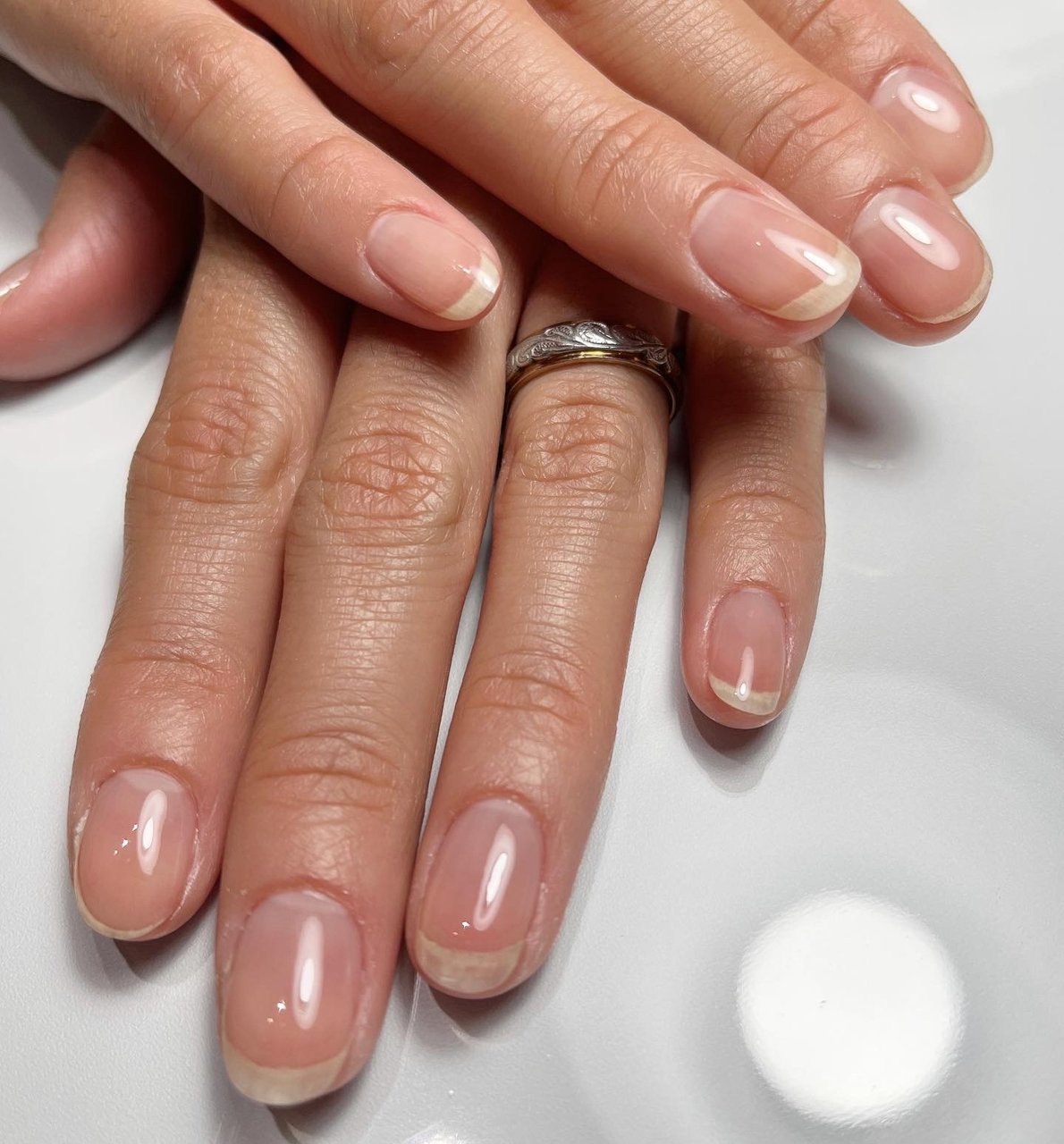 オールシーズン ハンド シンプル ショート クリア 高埜美樹のネイルデザイン No ネイルブック