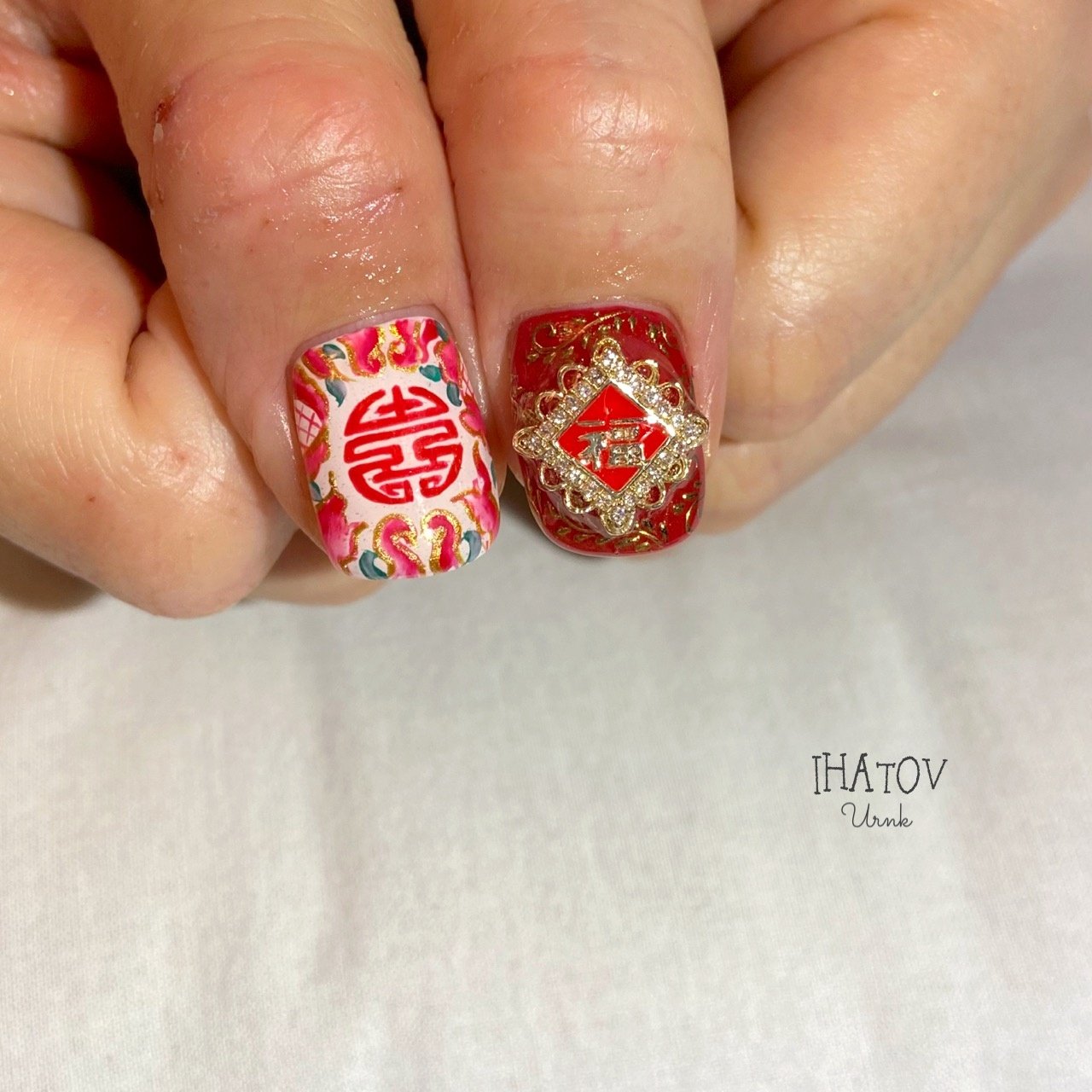 春 オールシーズン ハンド フラワー 伝統工芸 Ihatov Nailarts のネイルデザイン No ネイルブック