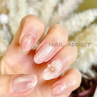 おすすめ順 セルフネイル ぷっくりフラワーのネイルデザイン ネイルブック