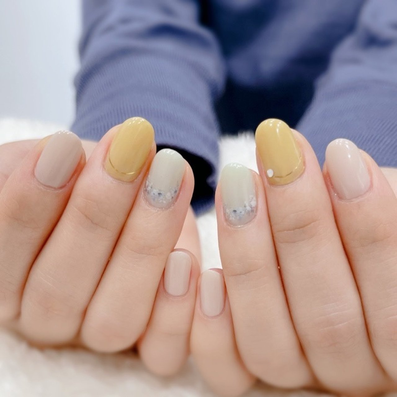 春 オフィス ハンド シンプル ワンカラー 武蔵小金井 ｔｕｍｅｙａ 樽川 実恵子のネイルデザイン No ネイルブック