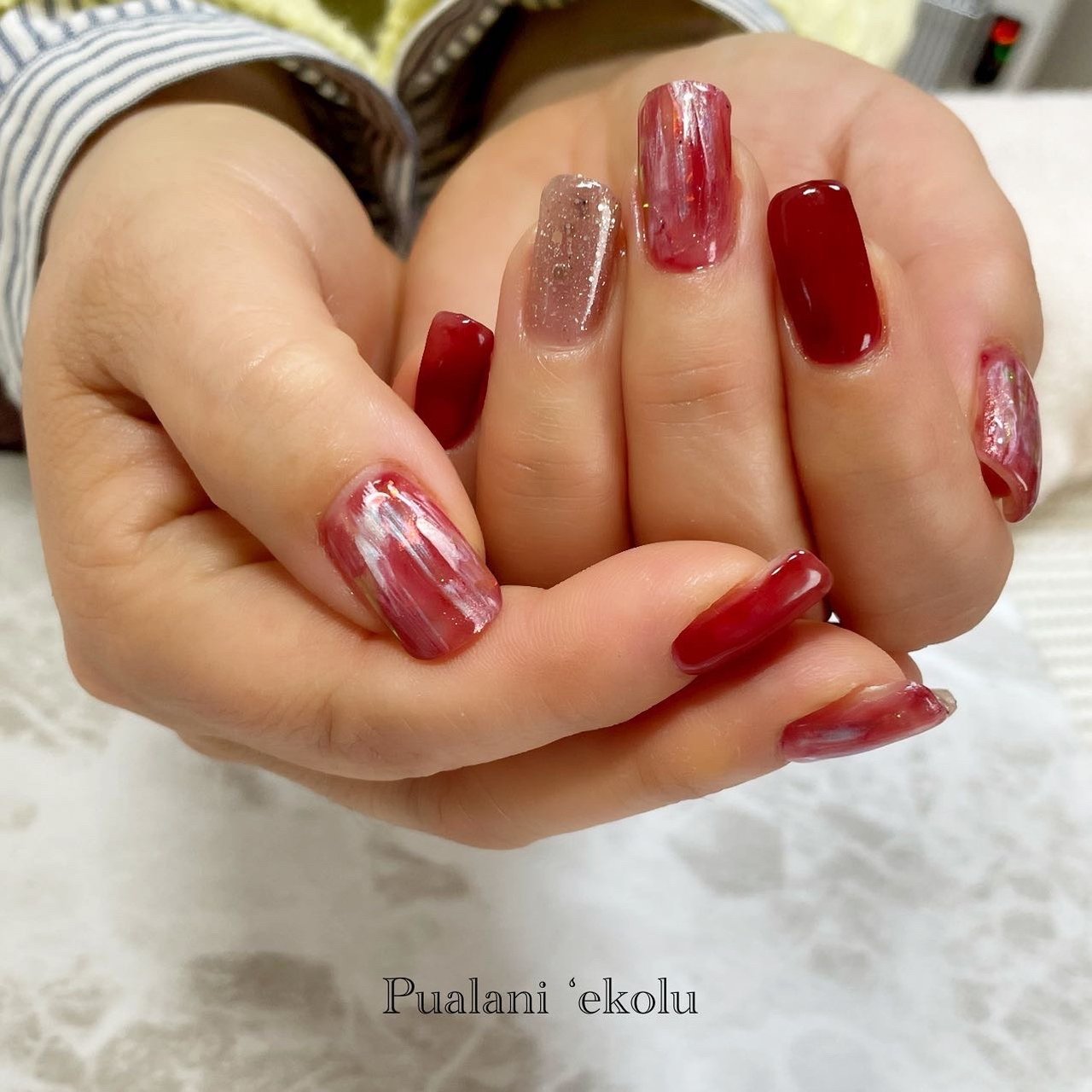 オールシーズン ハンド ニュアンス Pualani3のネイルデザイン No ネイルブック