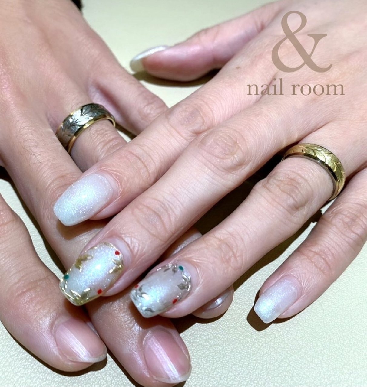 オールシーズン ブライダル パーティー ハンド シンプル Nailroom のネイルデザイン No ネイルブック