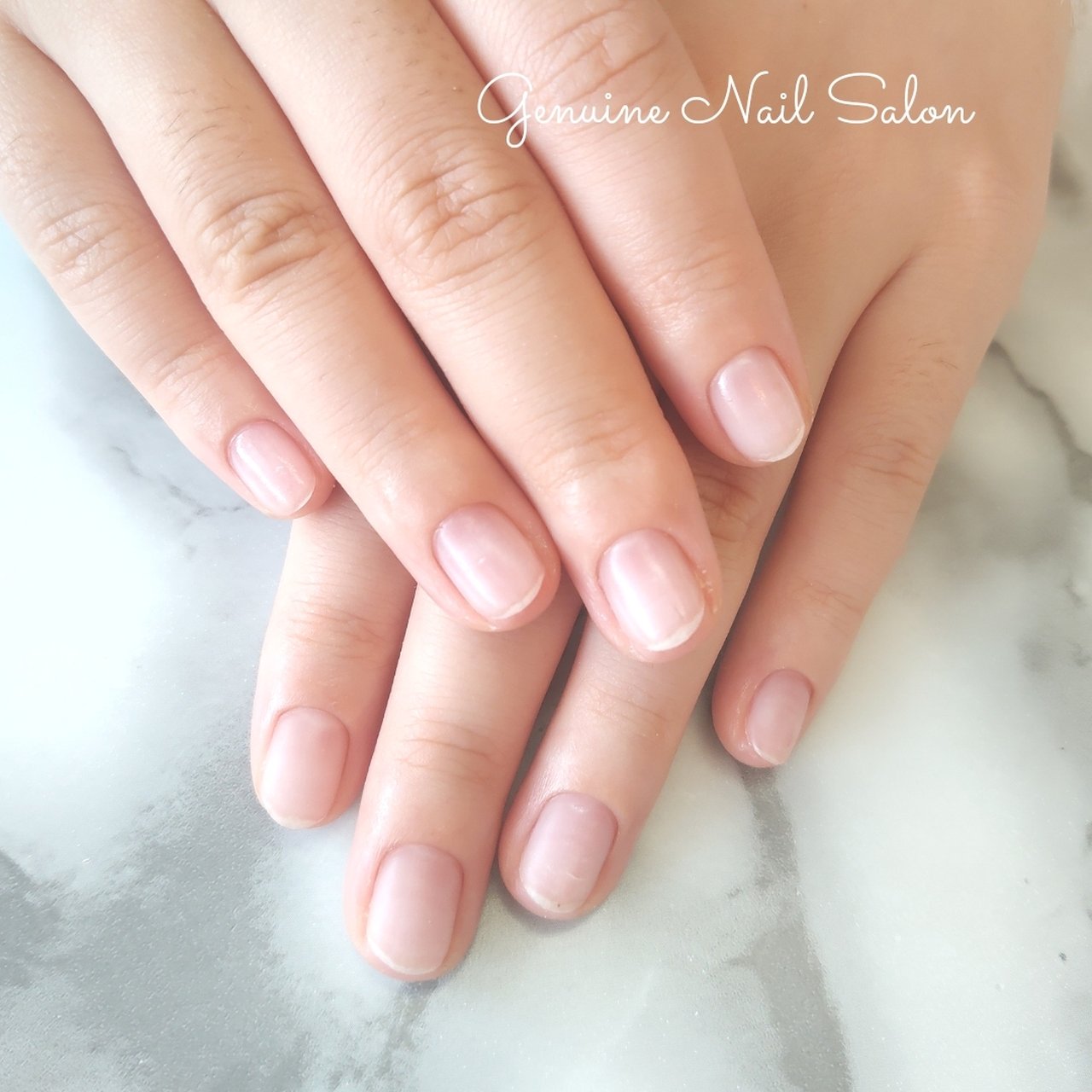 オールシーズン ハンド マット クリア ジェルネイル Genuine Nail Beauty Salonのネイルデザイン No ネイルブック
