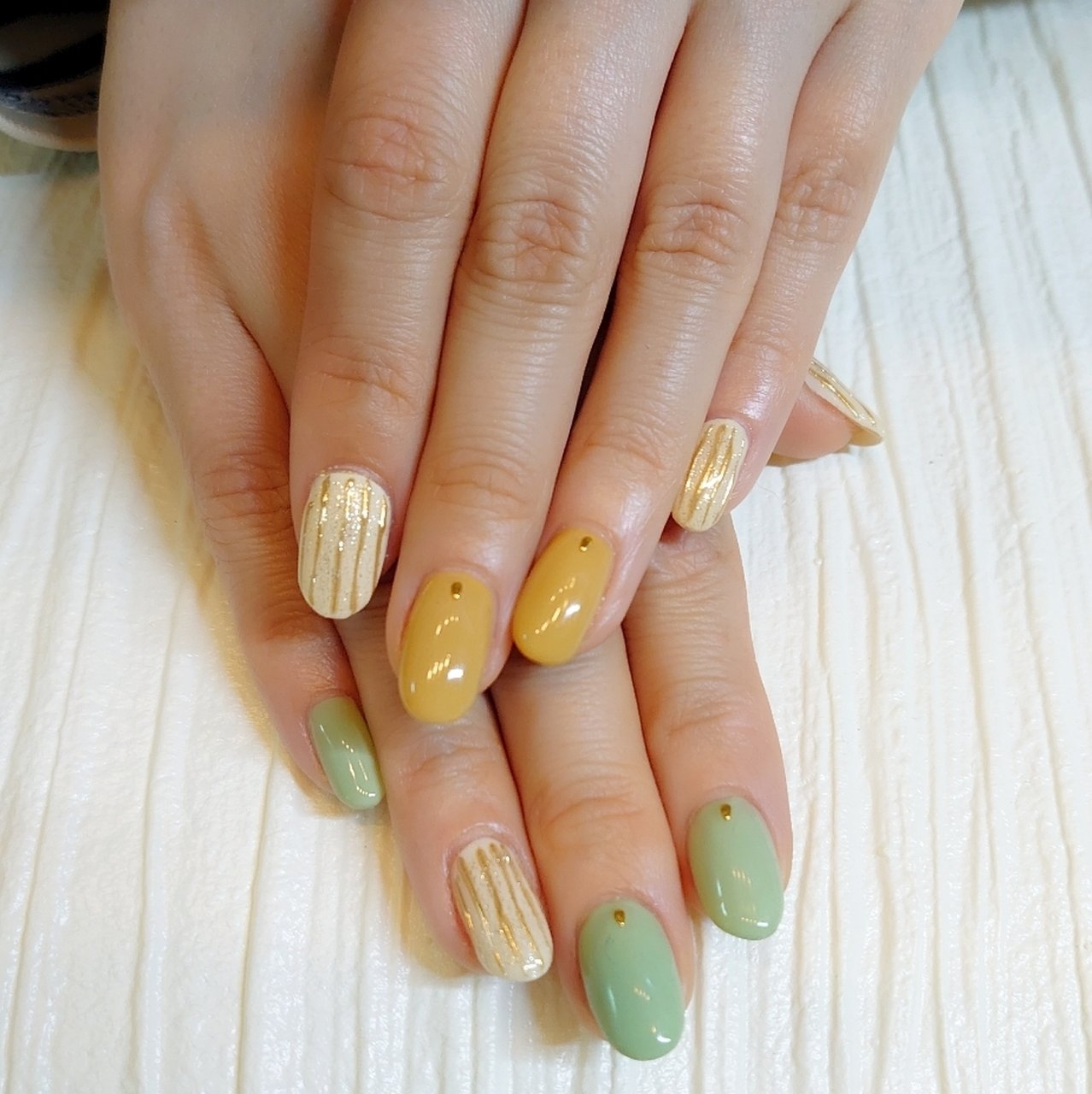 春 オールシーズン オフィス デート ハンド Kao Nailのネイルデザイン No ネイルブック