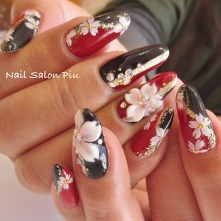 お正月 和のネイルデザイン ネイルブック