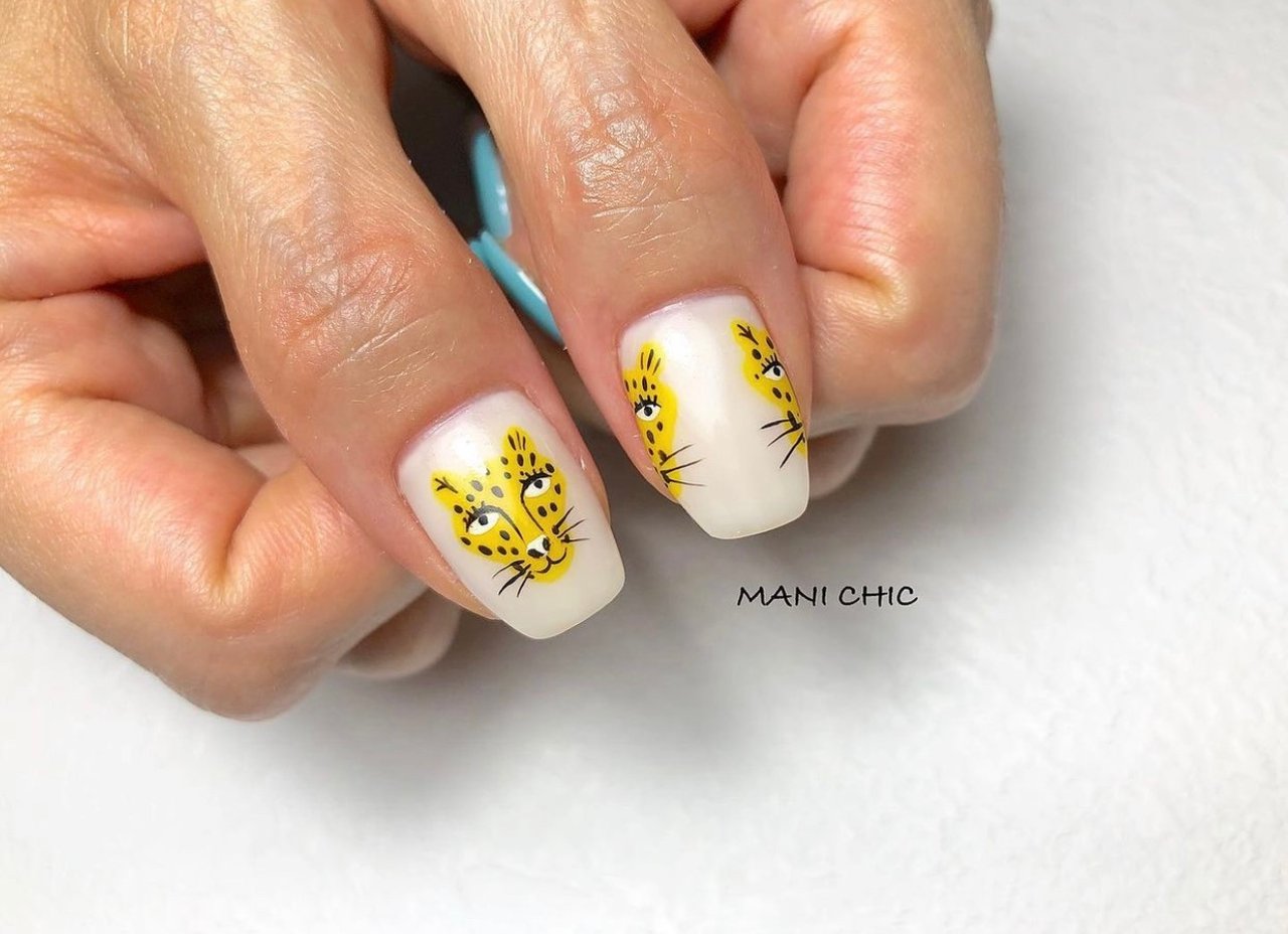 オールシーズン アニマル柄 Mani Chicのネイルデザイン No ネイルブック