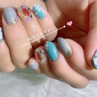 桜色ネイルのネイルデザイン ネイルブック