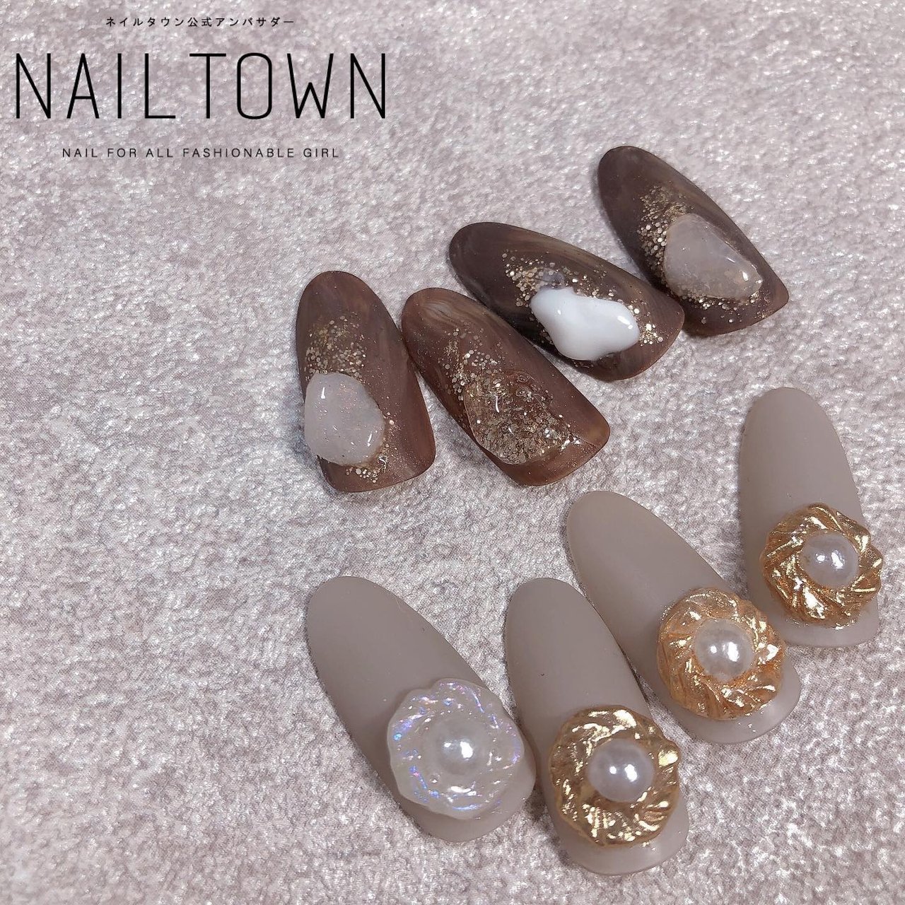 nailist Miki ┊大阪 上新庄┊ 手描き フラワーネイル┊お花ネイル