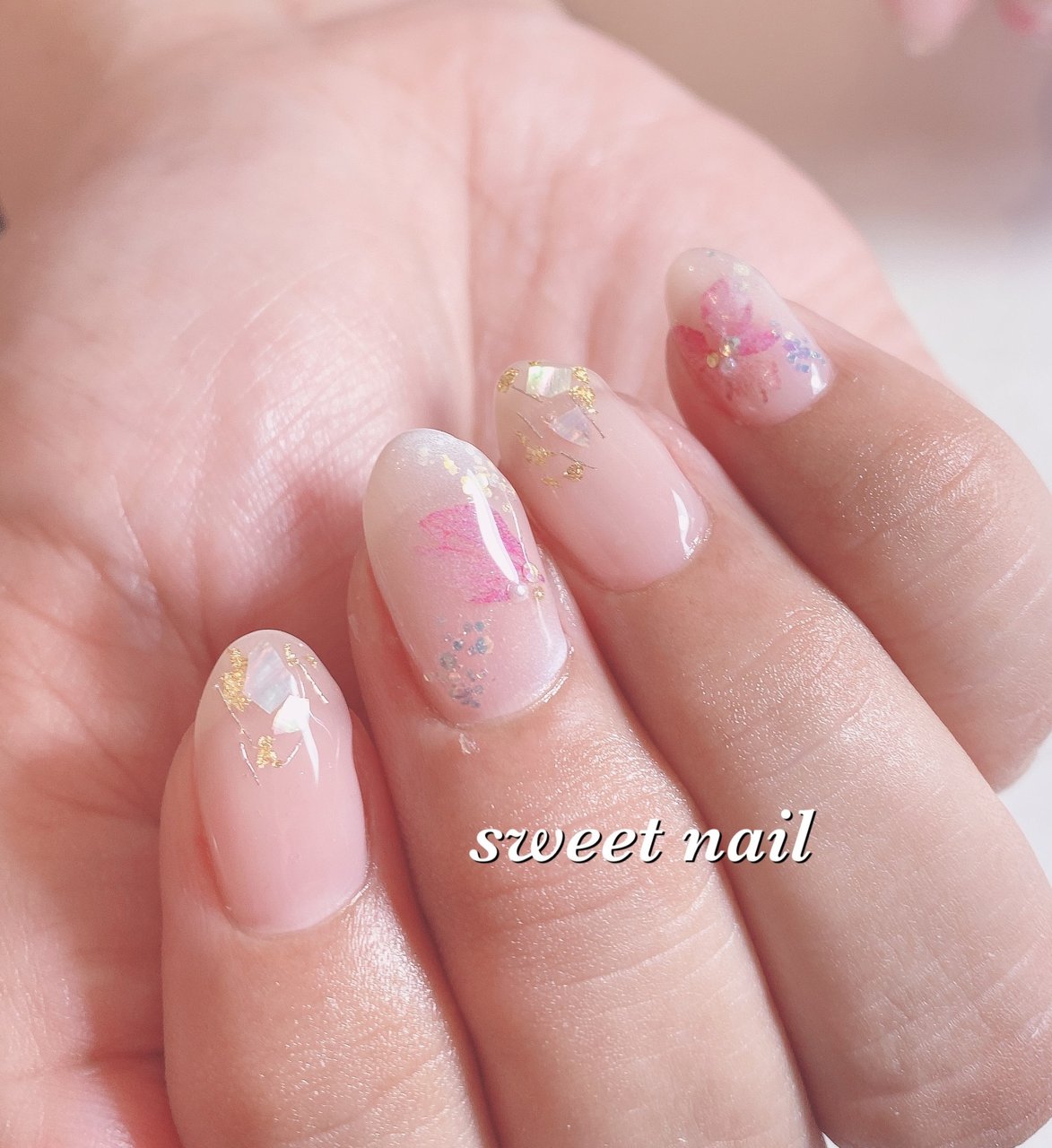 春 卒業式 入学式 オフィス 伊勢崎ネイルサロンsweetのネイルデザイン No ネイルブック