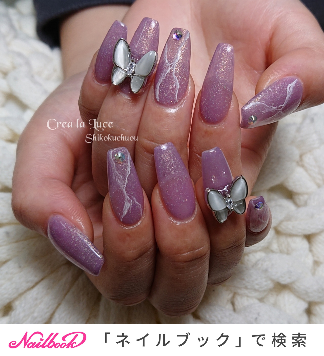 フランス製★JUSTINE CLENQUET★LUCE ネイルリング 煌めく一雫 Justine Clenquet - Luce nail ring
