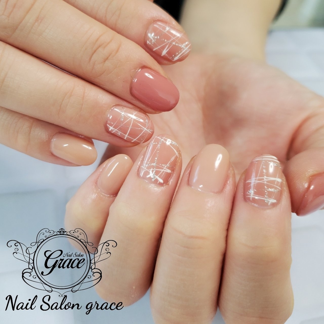 春 オールシーズン オフィス ハンド シンプル 高松市 Grace グレイス のネイルデザイン No ネイルブック