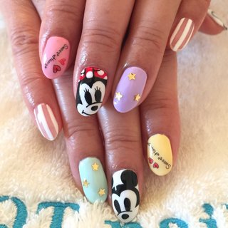 ディズニーモチーフのネイルデザイン ネイルブック