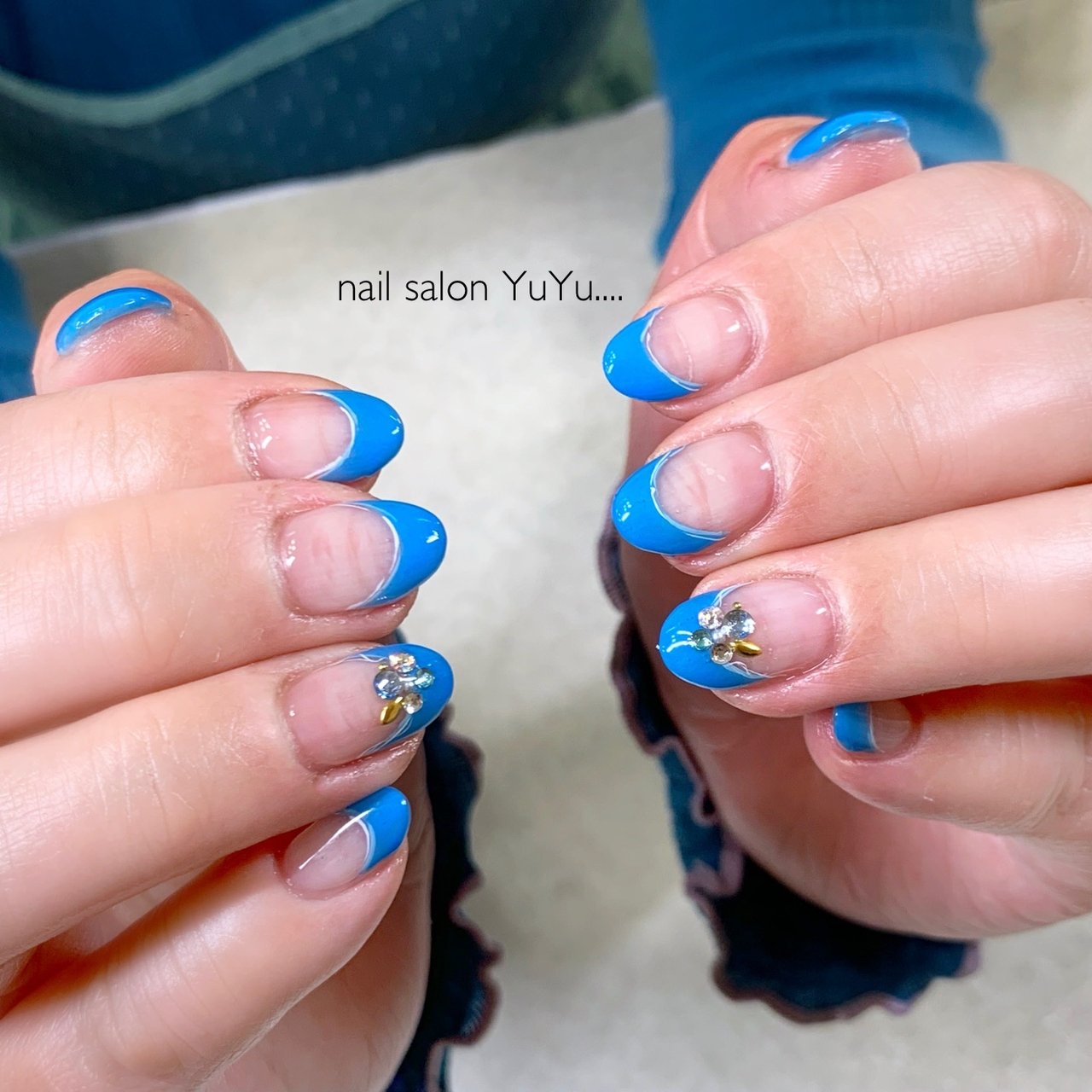 春 夏 ハンド シンプル フレンチ Nail Salon Yuyuのネイルデザイン No ネイルブック