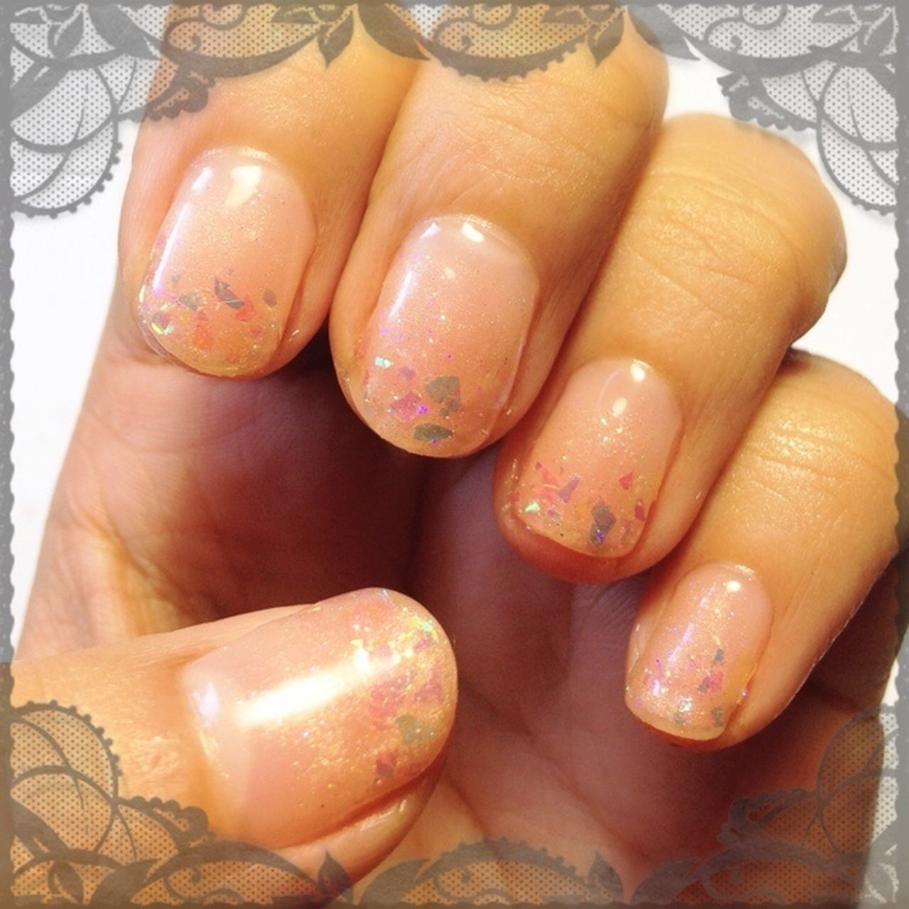 ハンド グラデーション ベージュ ジェルネイル セルフネイル Ano81artのネイルデザイン No ネイルブック