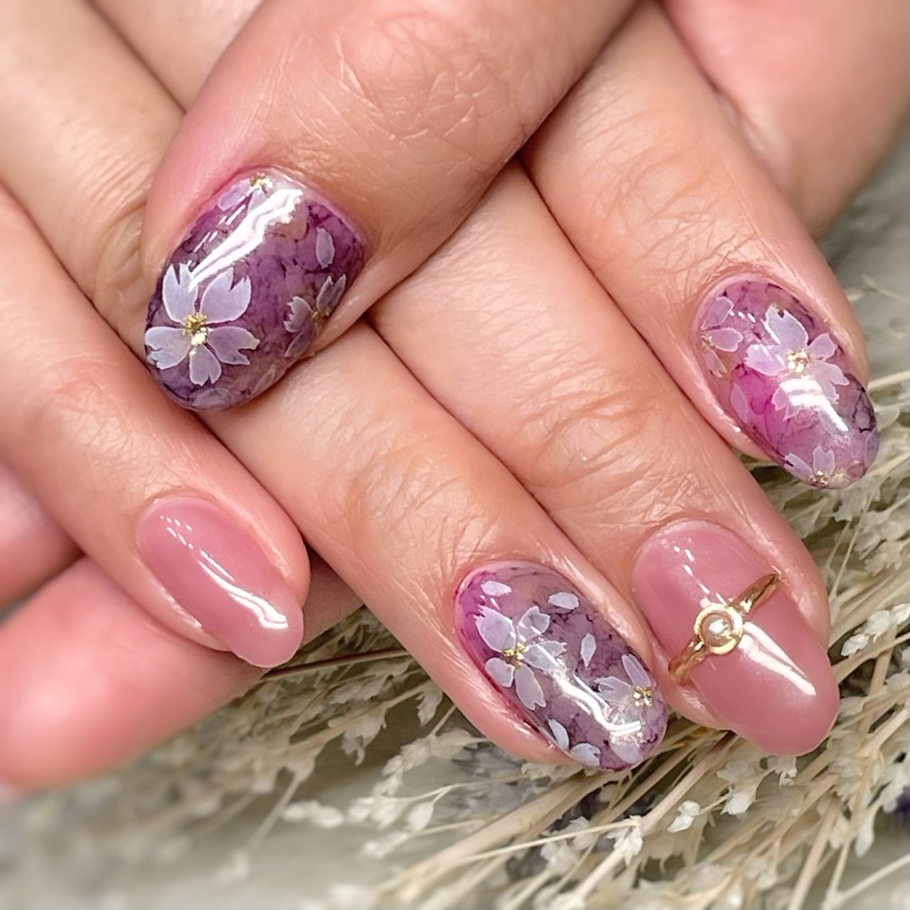 春 卒業式 入学式 女子会 ハンド Nailsalonyouのネイルデザイン No ネイルブック