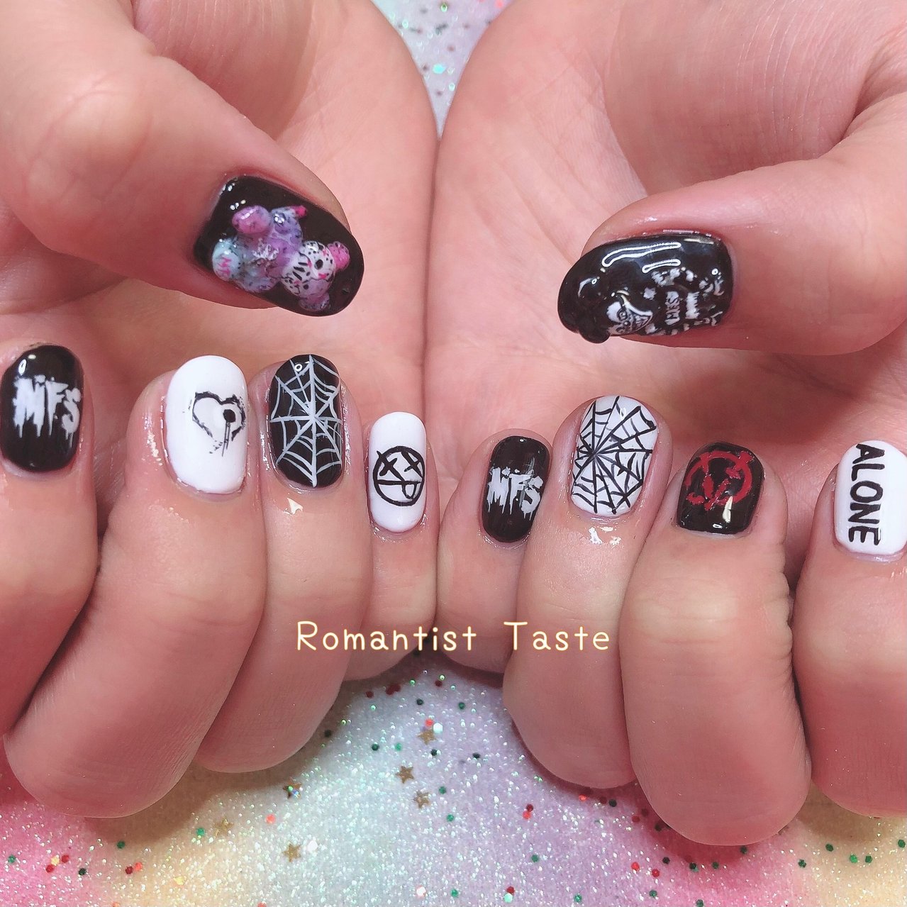 オールシーズン 旅行 ライブ ハロウィン ハンド Bambi Bambiのネイルデザイン No ネイルブック