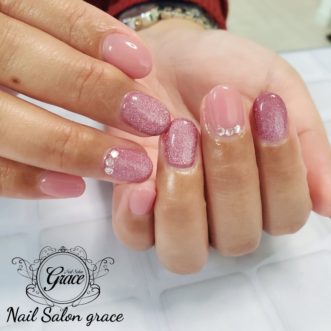春 オールシーズン オフィス ハンド シンプル 高松市 Grace グレイス のネイルデザイン No ネイルブック