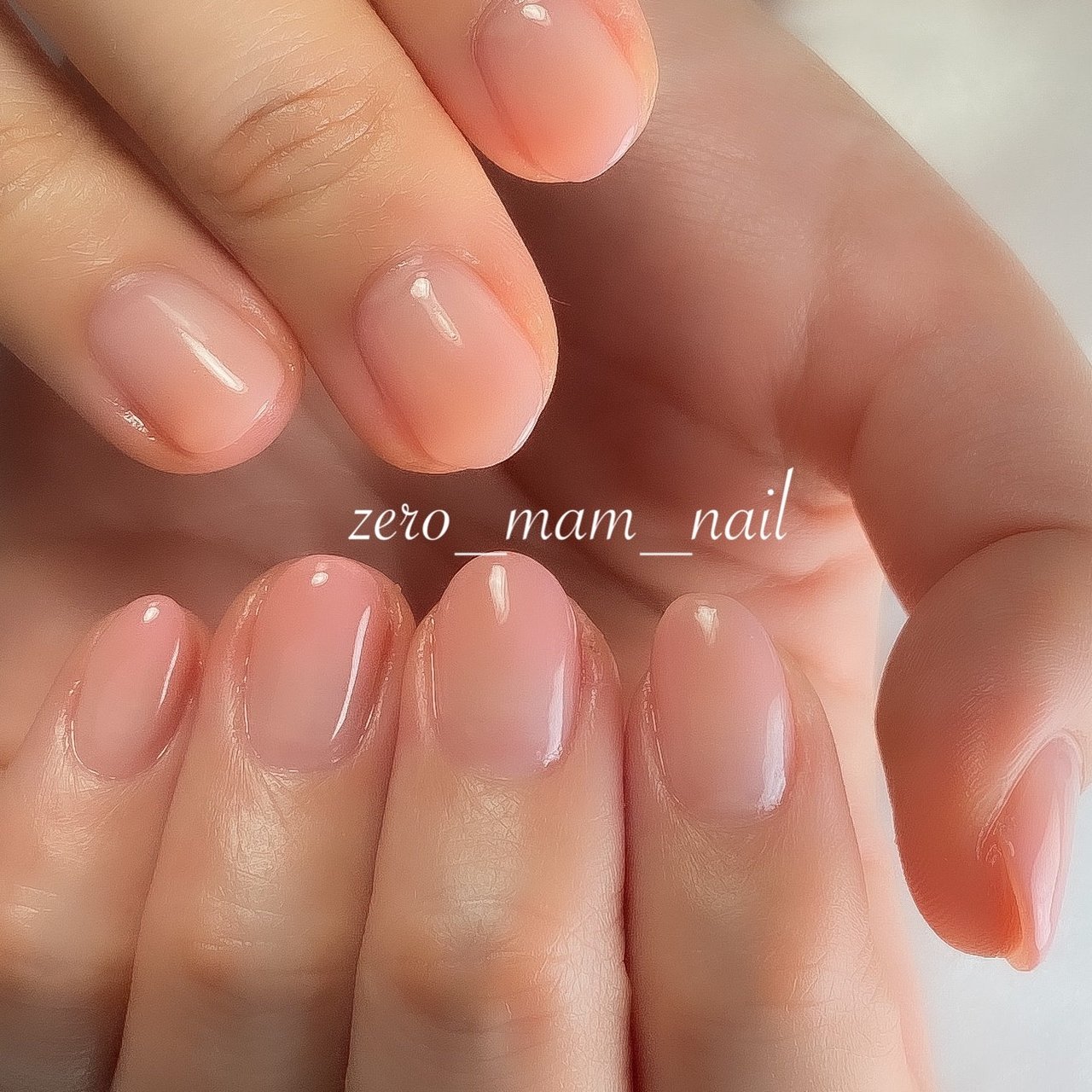 春 ハンド シンプル グラデーション ショート Zero Mam Nailのネイルデザイン No ネイルブック