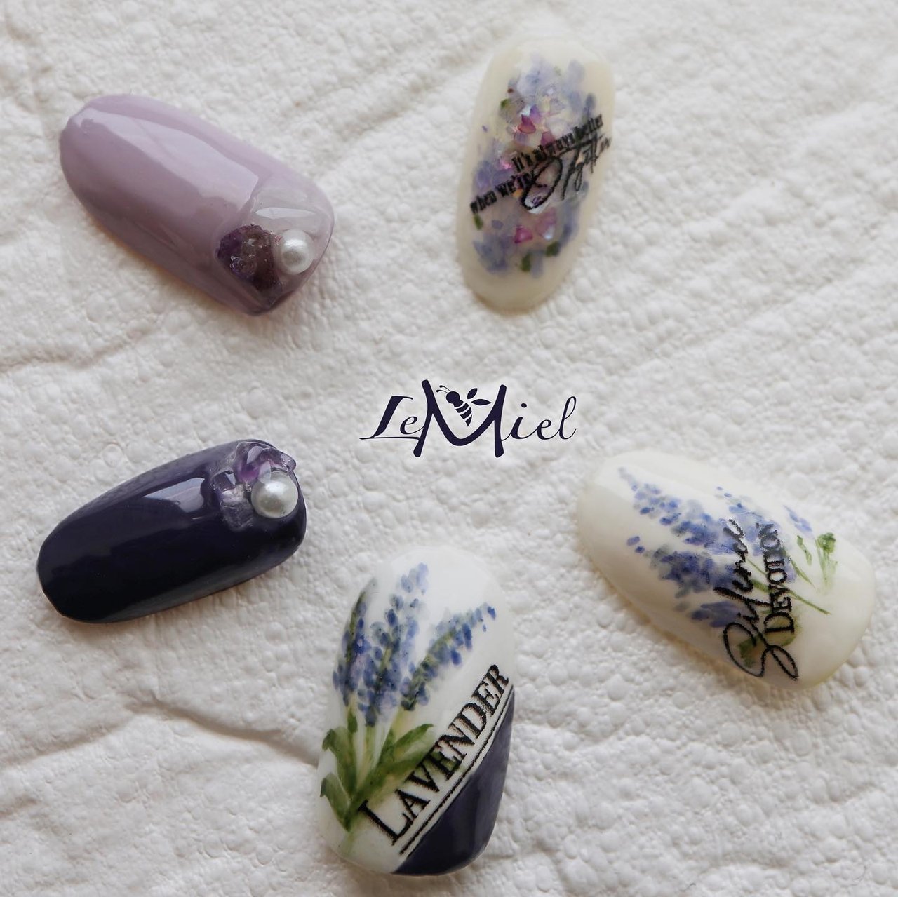 春 オールシーズン パーティー 女子会 ハンド Nail Lemielのネイルデザイン No ネイルブック