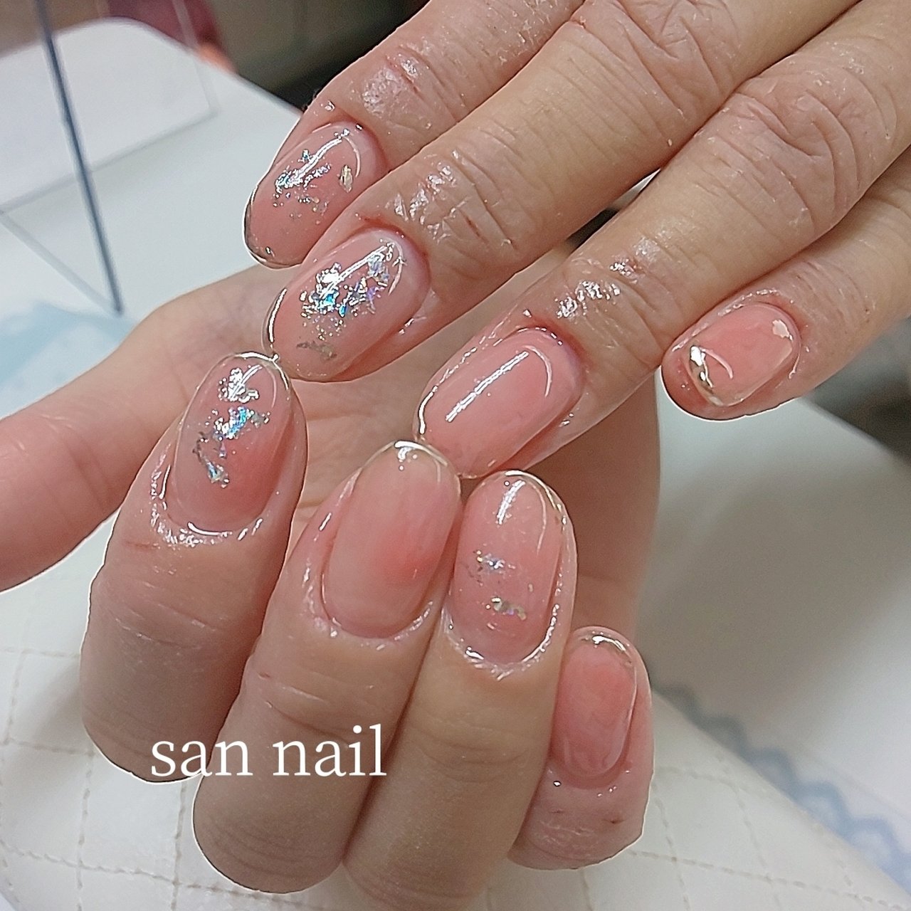 春 オールシーズン オフィス デート ハンド San Nailのネイルデザイン No ネイルブック