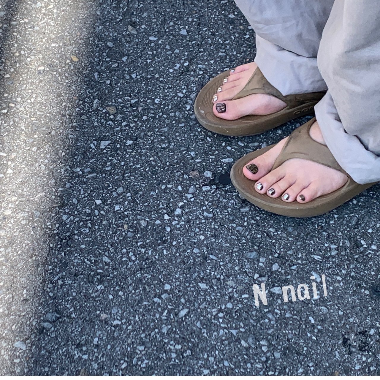 フット N Nailのネイルデザイン No ネイルブック