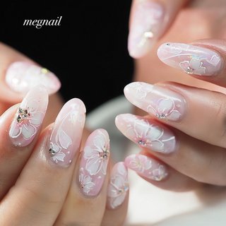 人気順 お花ネイル横浜のネイルデザイン ネイルブック