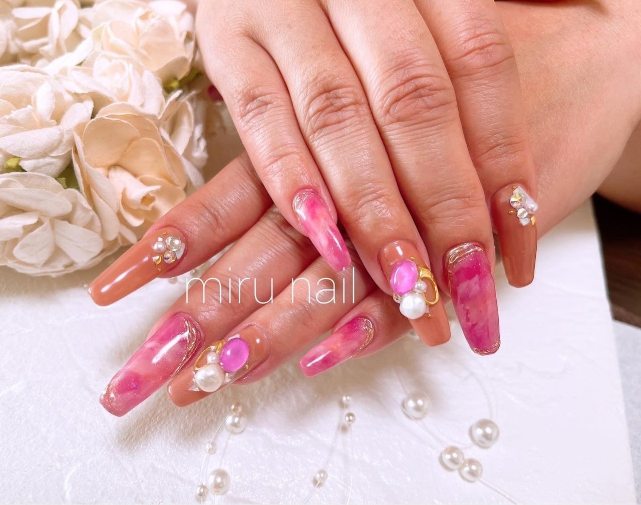 ハンド ジェルネイル Miru Nailのネイルデザイン No ネイルブック
