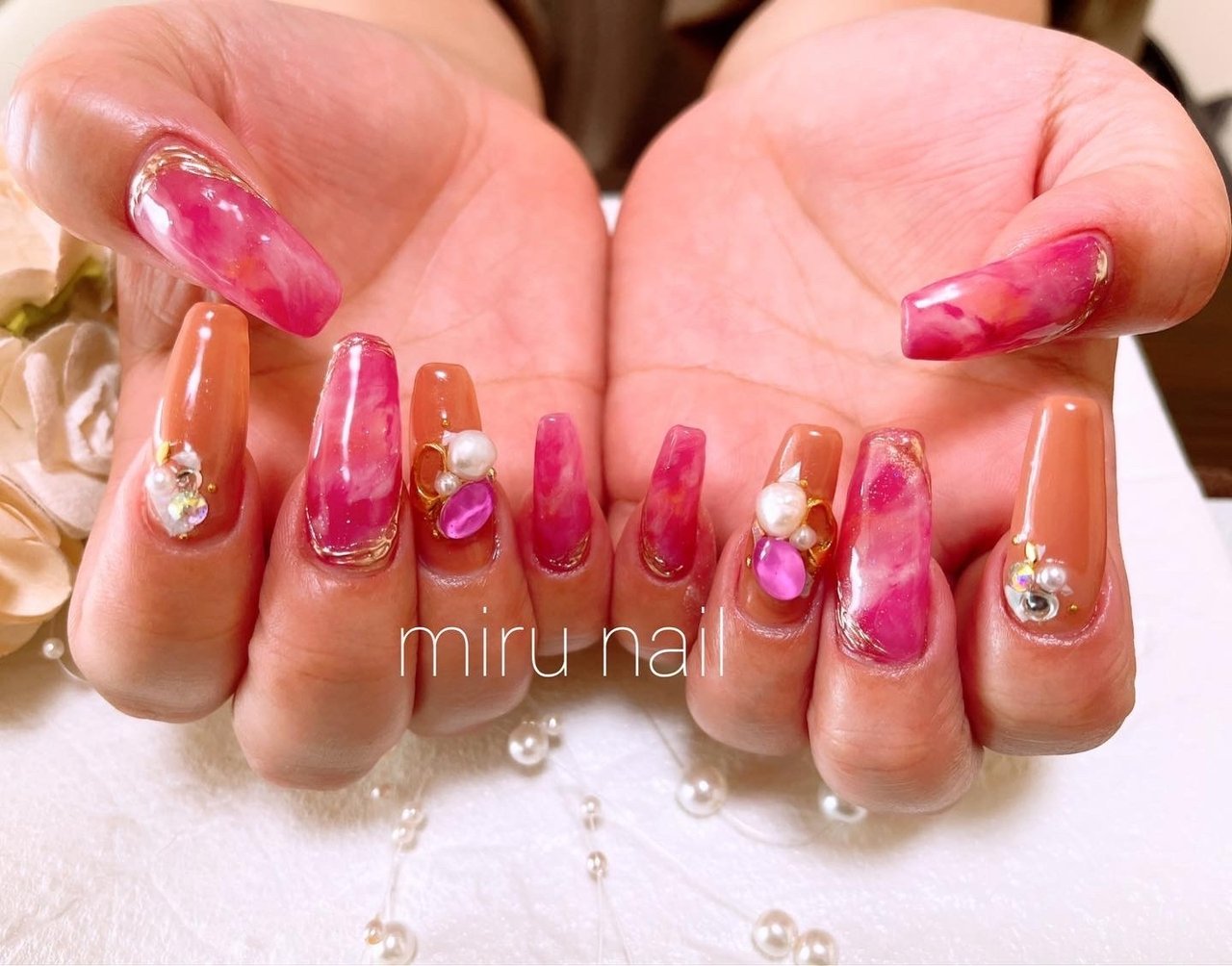 ハンド ジェルネイル Miru Nailのネイルデザイン No ネイルブック