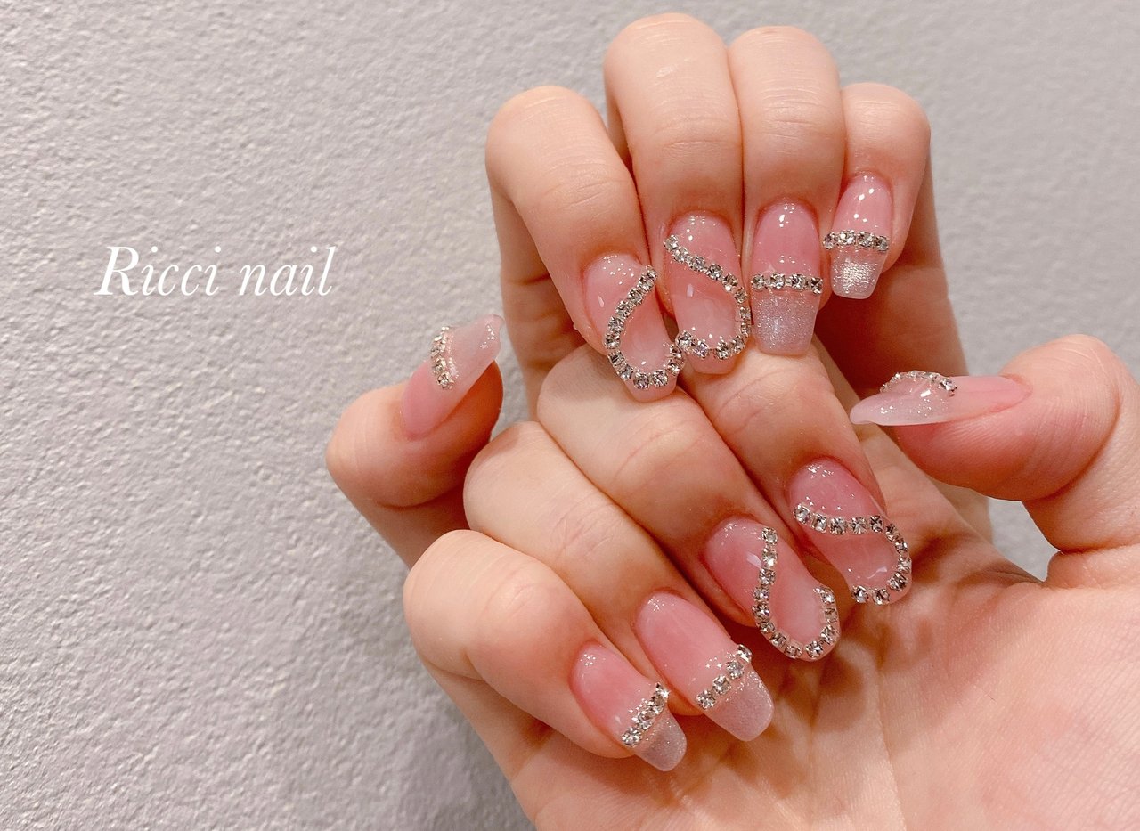 オールシーズン パーティー デート 女子会 ハンド Riccinailのネイルデザイン No ネイルブック