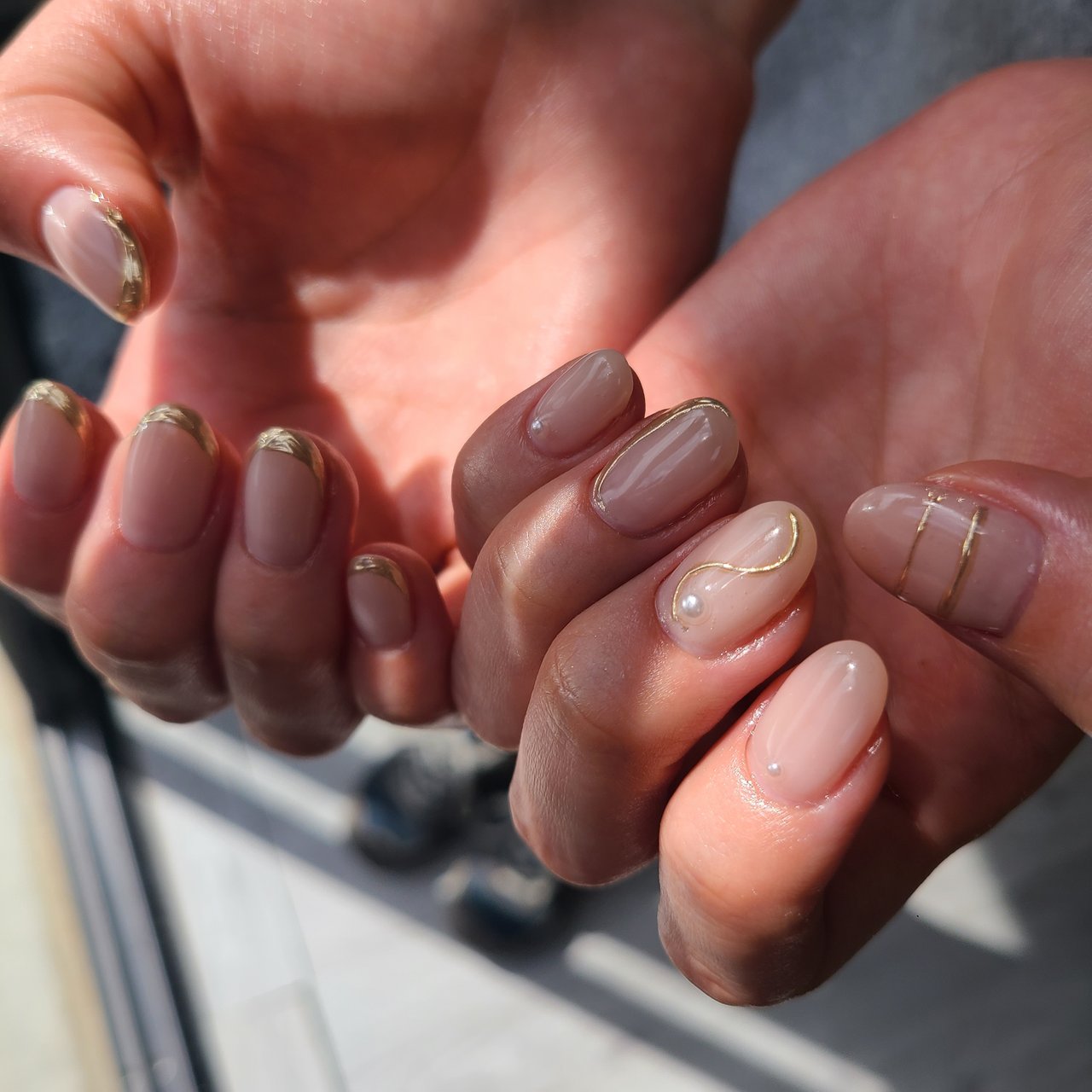 オールシーズン 旅行 デート 女子会 ハンド Nail Salon Chicoのネイルデザイン No ネイルブック