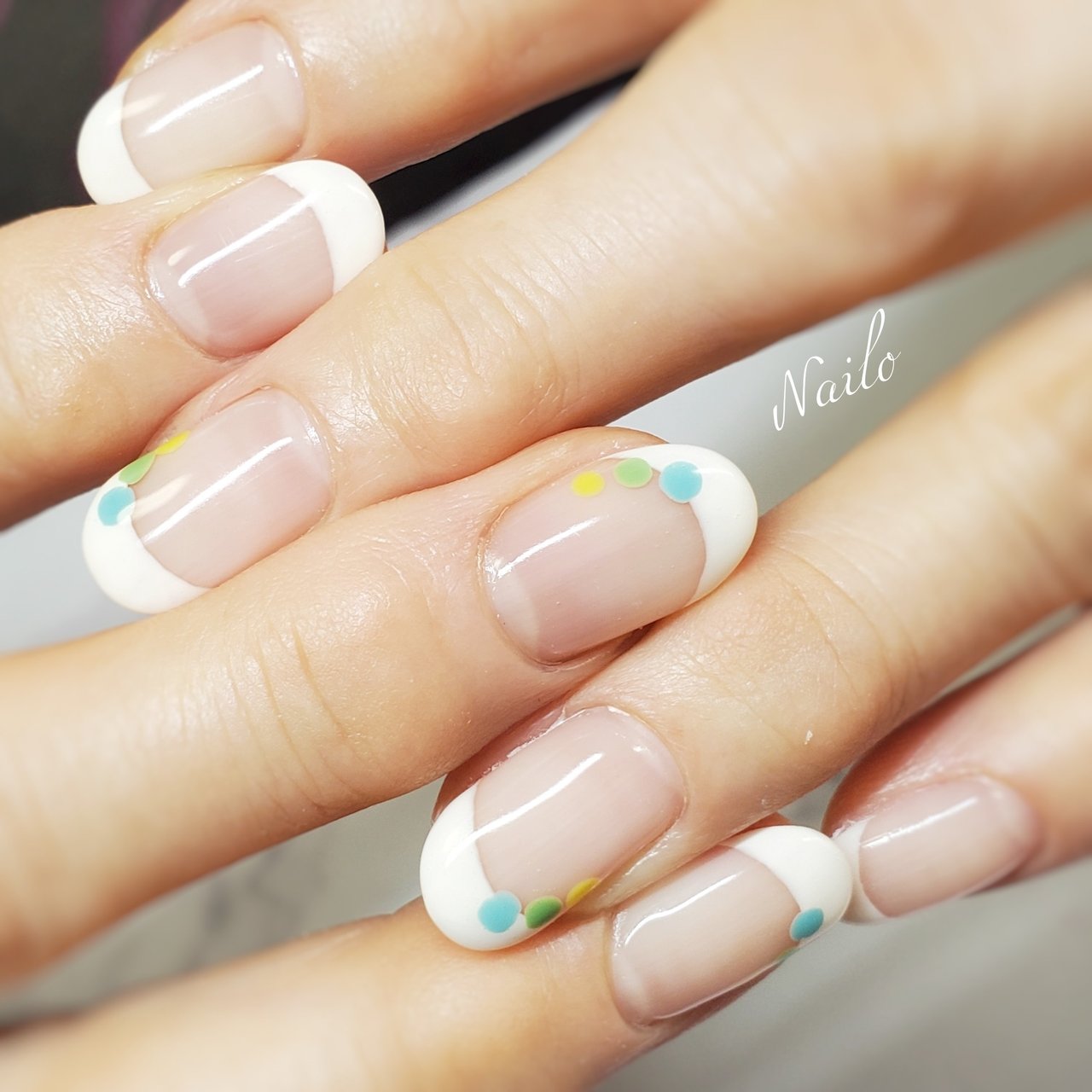 春 夏 オールシーズン オフィス フレンチ Nailsalon Nailoのネイルデザイン No ネイルブック