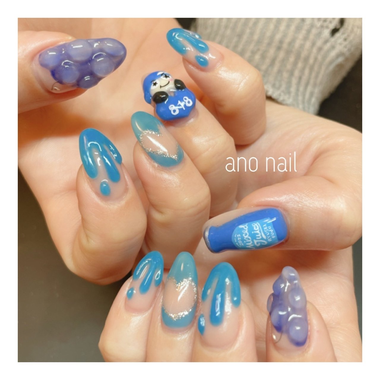 オールシーズン/ハンド/シンプル/ワンカラー/くりぬき - ☆ano nail