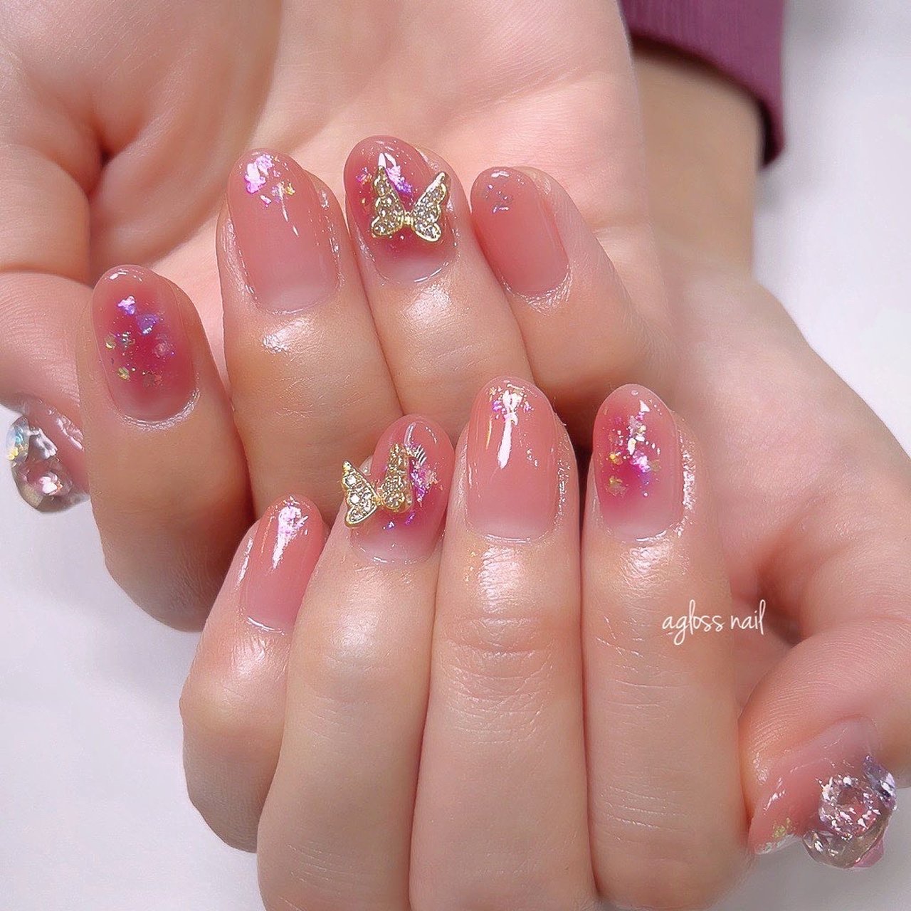 春 夏 秋 冬 ハンド Agloss Nailのネイルデザイン No ネイルブック