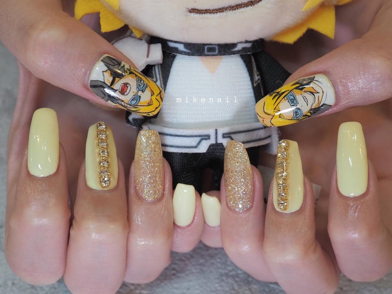 春/夏/オールシーズン/ライブ/ハンド - shiho_mikenailのネイル