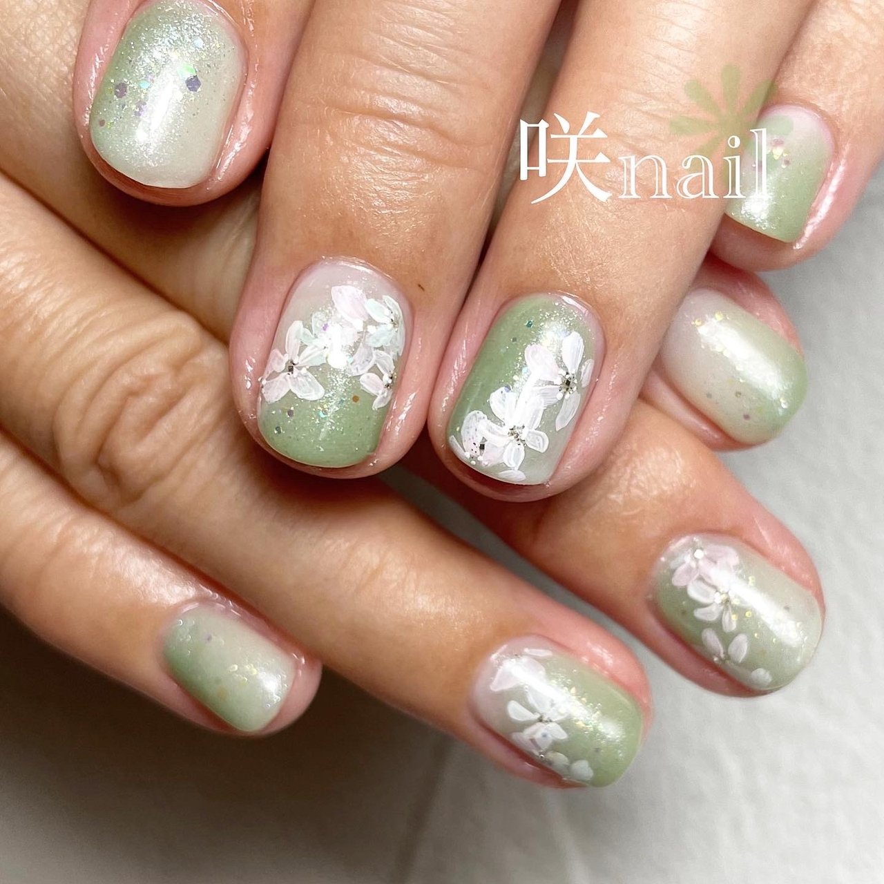 春/成人式/卒業式/女子会/ハンド - 咲nail 【saki】のネイルデザイン