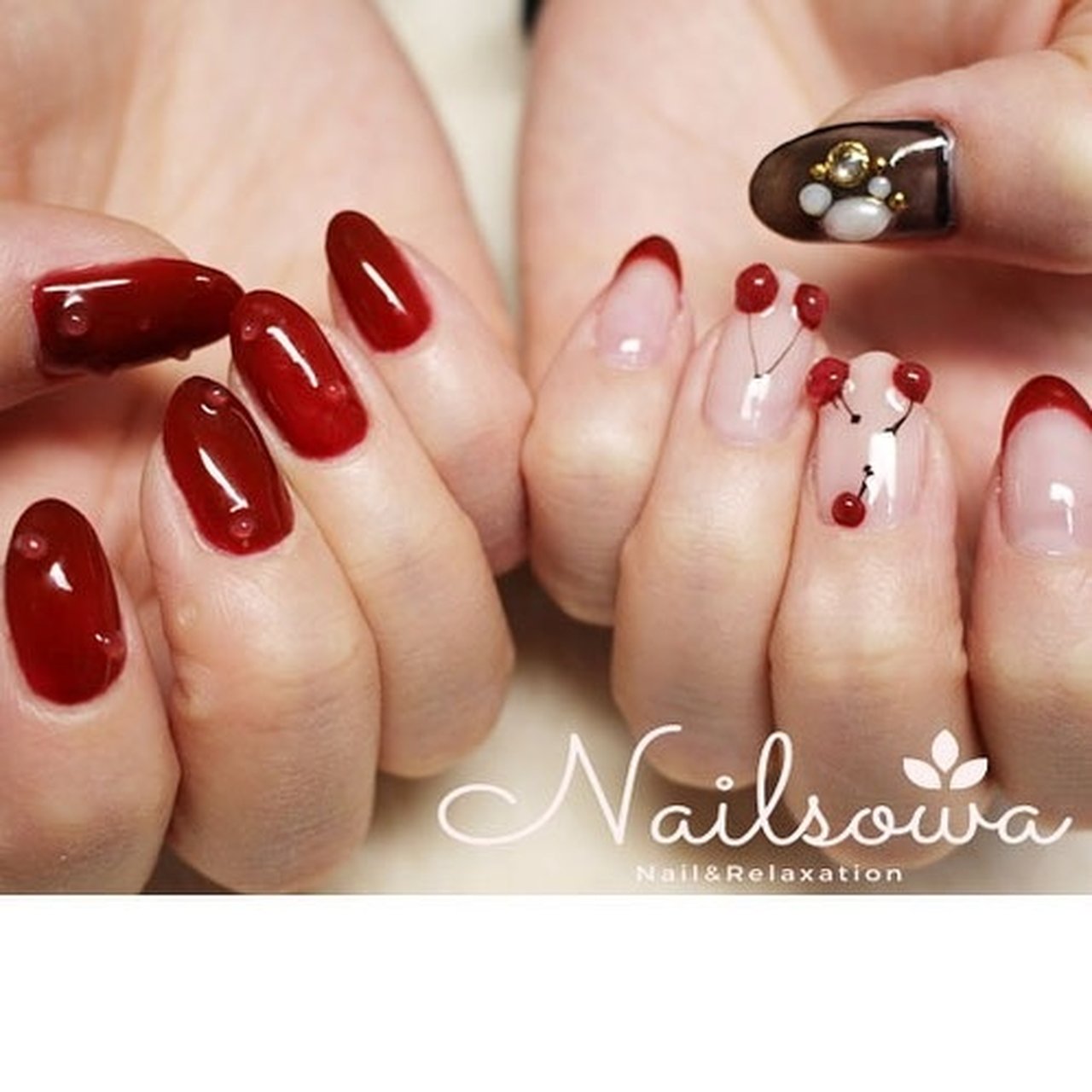 春 夏 女子会 ハンド フレンチ Nail Salon Sowa 久留米市のネイルデザイン No ネイルブック