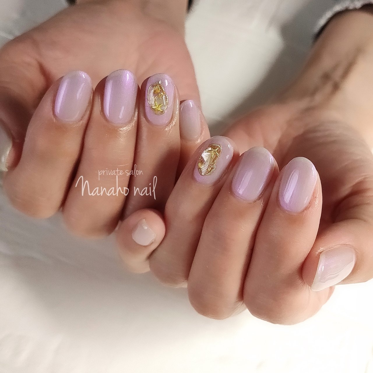 春 夏 ハンド シンプル ワンカラー Nanaho Nail 大阪府八尾市 のネイルデザイン No ネイルブック