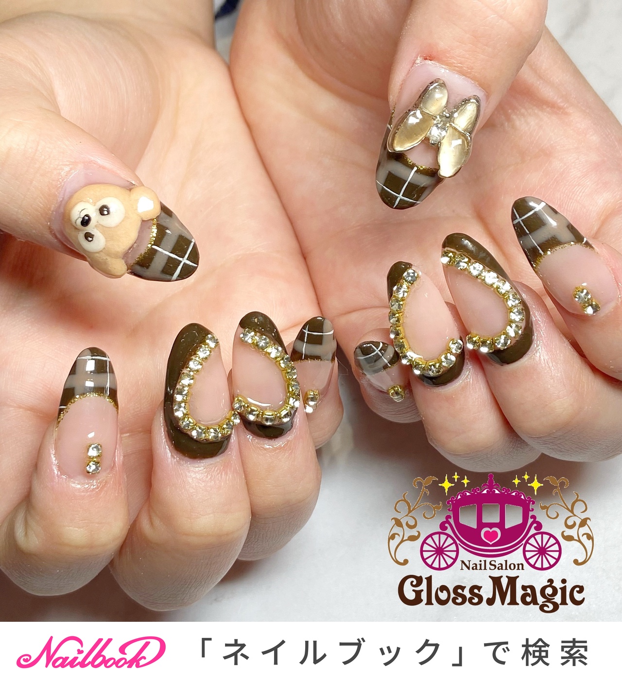 2024年】新着順｜ハート/#ダイヤレーンのネイルデザイン｜ネイルブック 