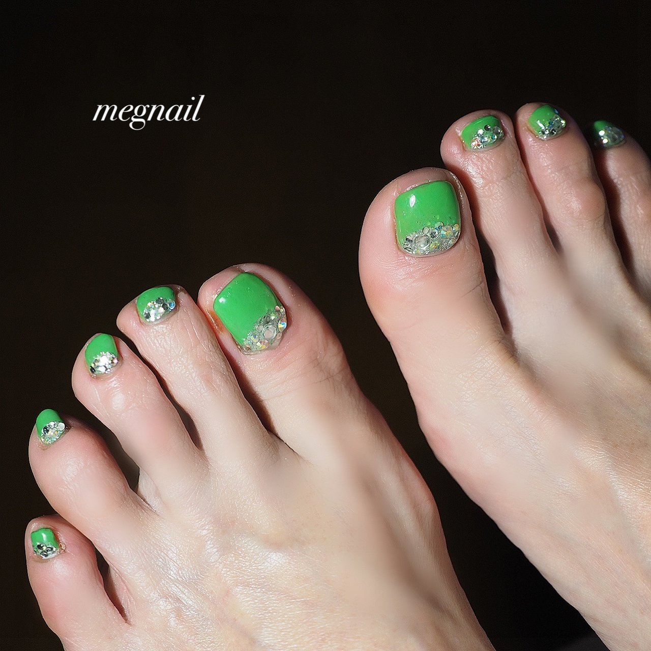 春 スポーツ デート 女子会 フット Megnailのネイルデザイン No ネイルブック