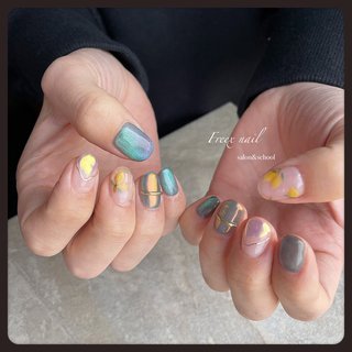 レモンネイルのネイルデザイン ネイルブック