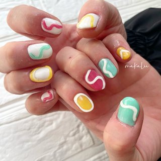 ポップネイルのネイルデザイン(131ページ目)｜ネイルブック