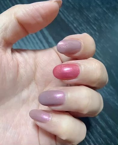 ハンド シンプル ミディアム ベージュ ピンク かぼちゃのネイルデザイン No ネイルブック