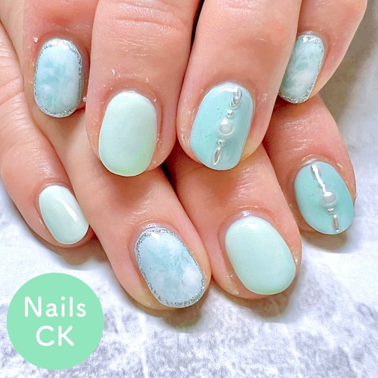 春 夏 デート 女子会 ハンド Chiakiのネイルデザイン No ネイルブック