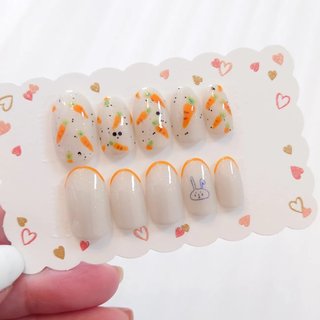 おすすめ順｜#にんじんのネイルデザイン｜ネイルブック 