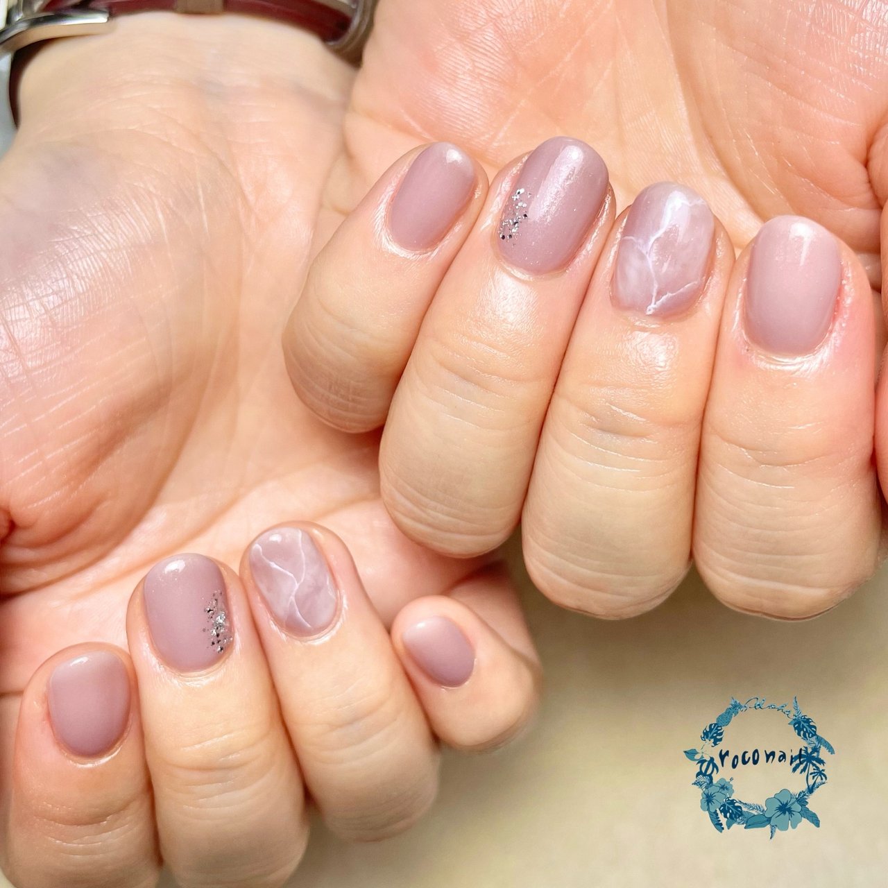 春 オフィス デート 女子会 ハンド Roconailのネイルデザイン No ネイルブック