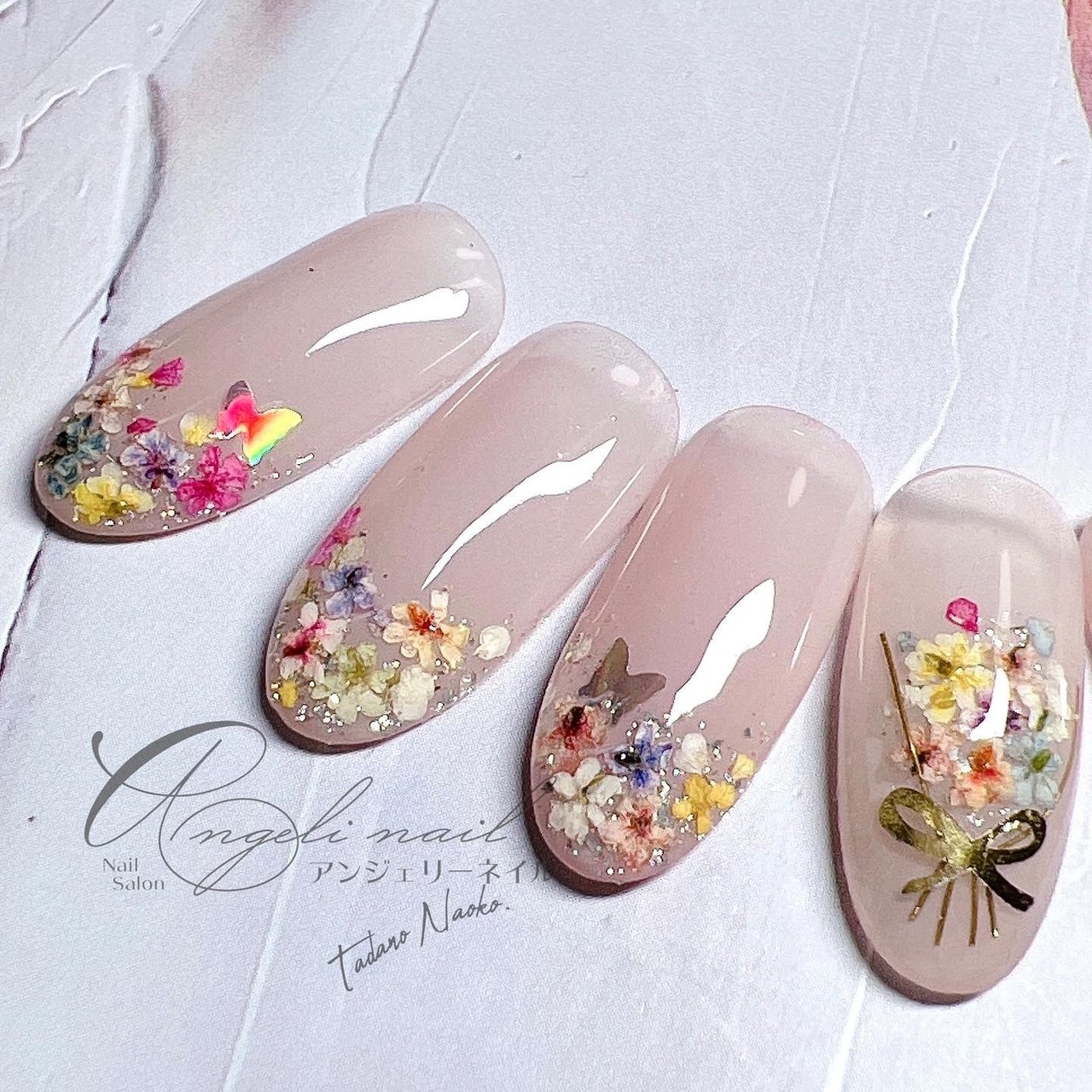 春 入学式 オフィス ハンド ラメ 北広島市ネイルサロン Angeli Nailのネイルデザイン No ネイルブック